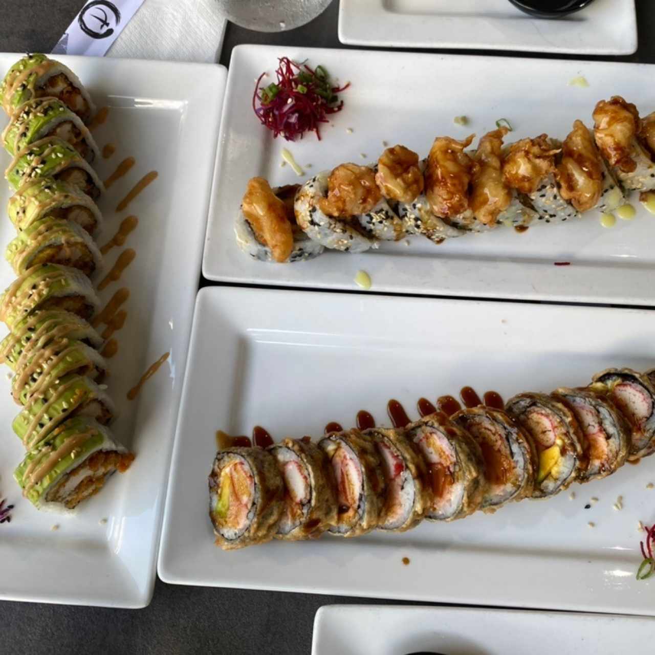 Rolls - Tiger, Ebi Rock y Tori BBQ
