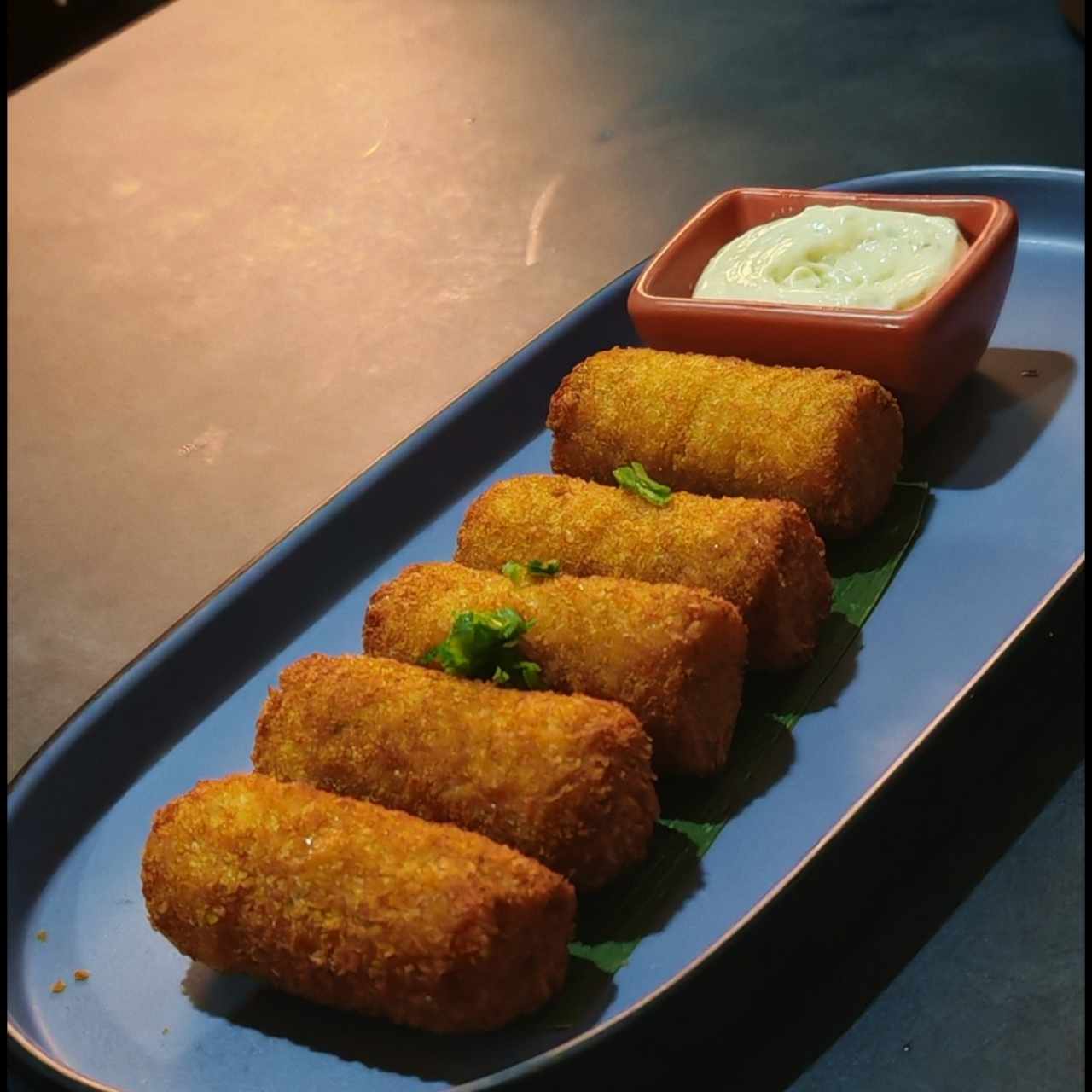 Entradas - Croqueta de Salmón