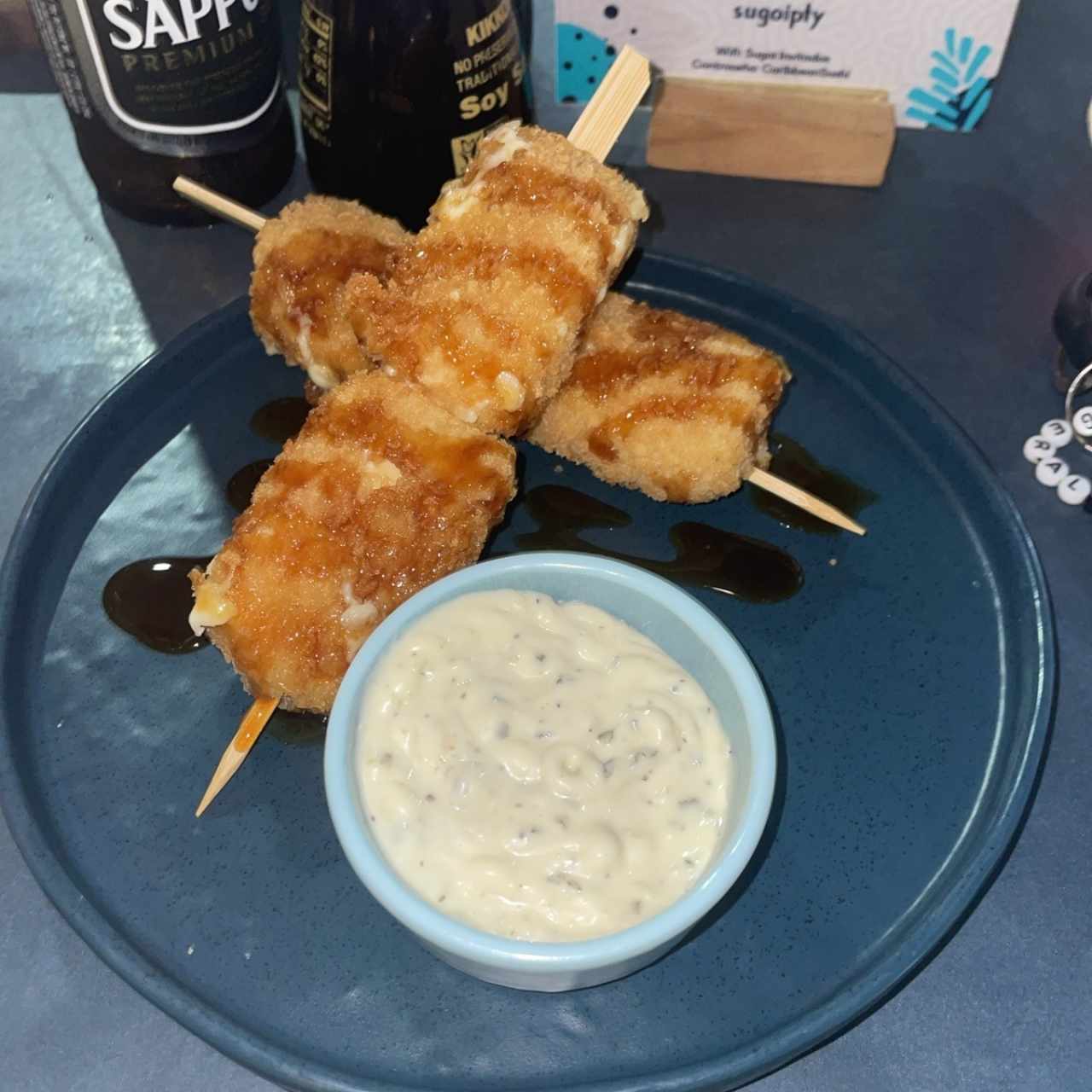Entradas - Brochetas de Queso