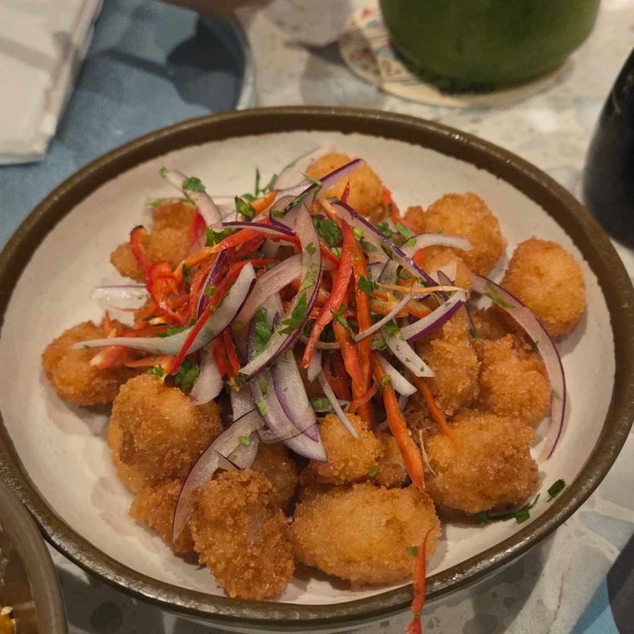Ceviche Frito de Pescado Blanco