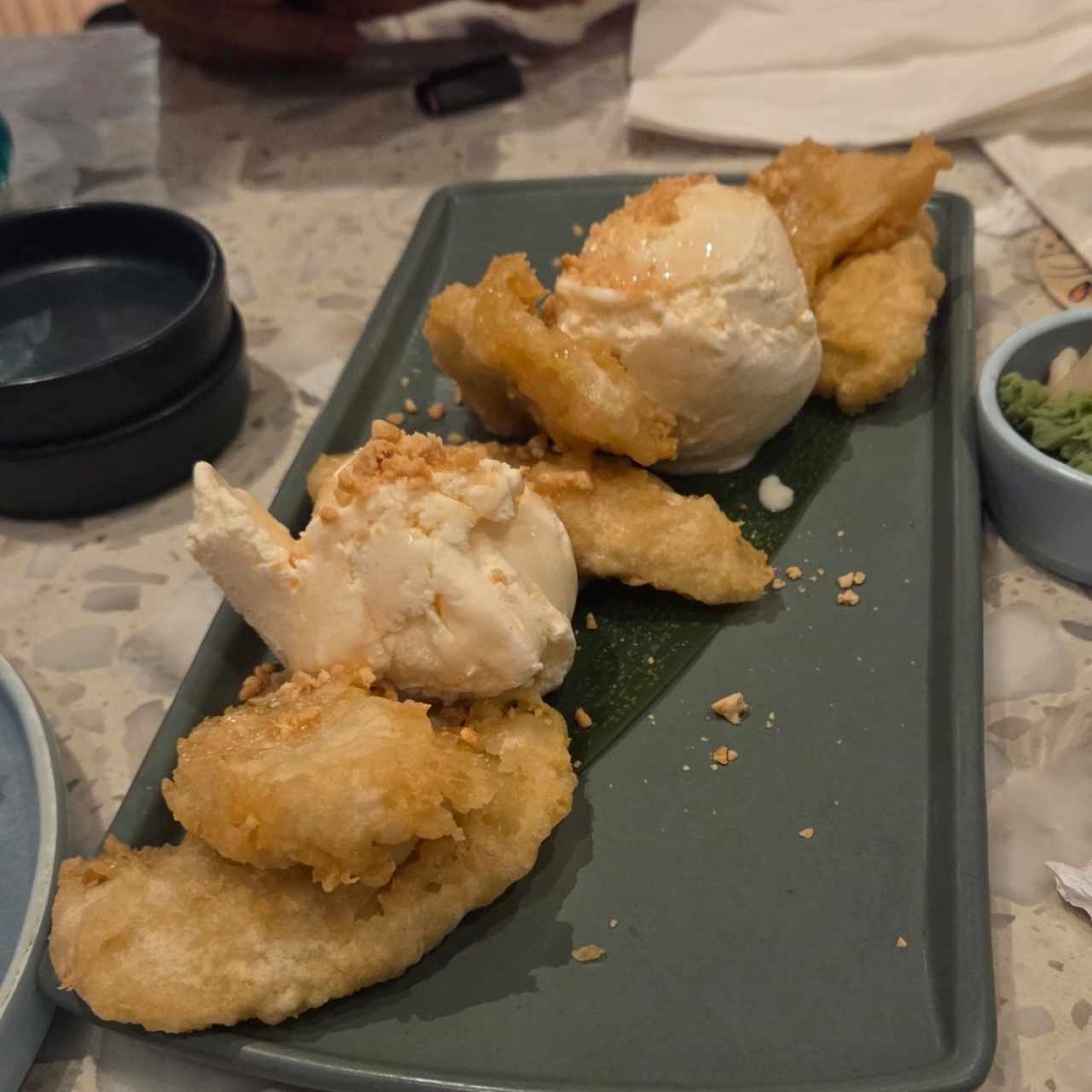 Postres - Banana Tempura