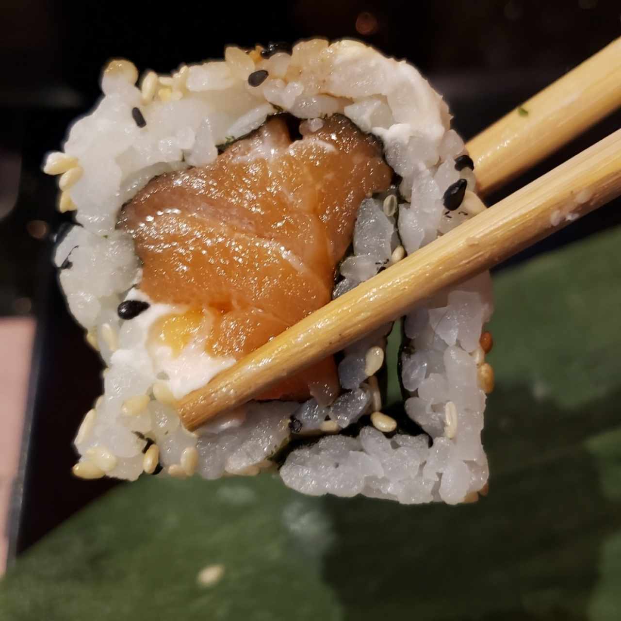 Rollo Filadelfia (lo pedí sin aguacate)