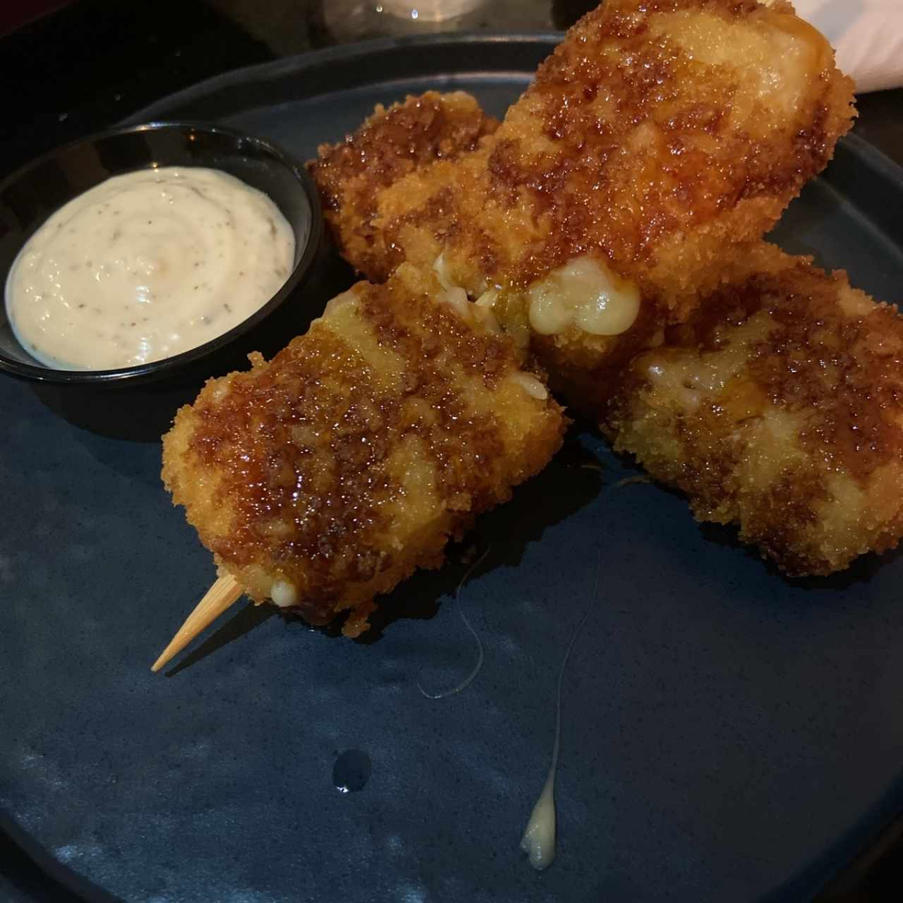 Entradas - Brochetas de Queso
