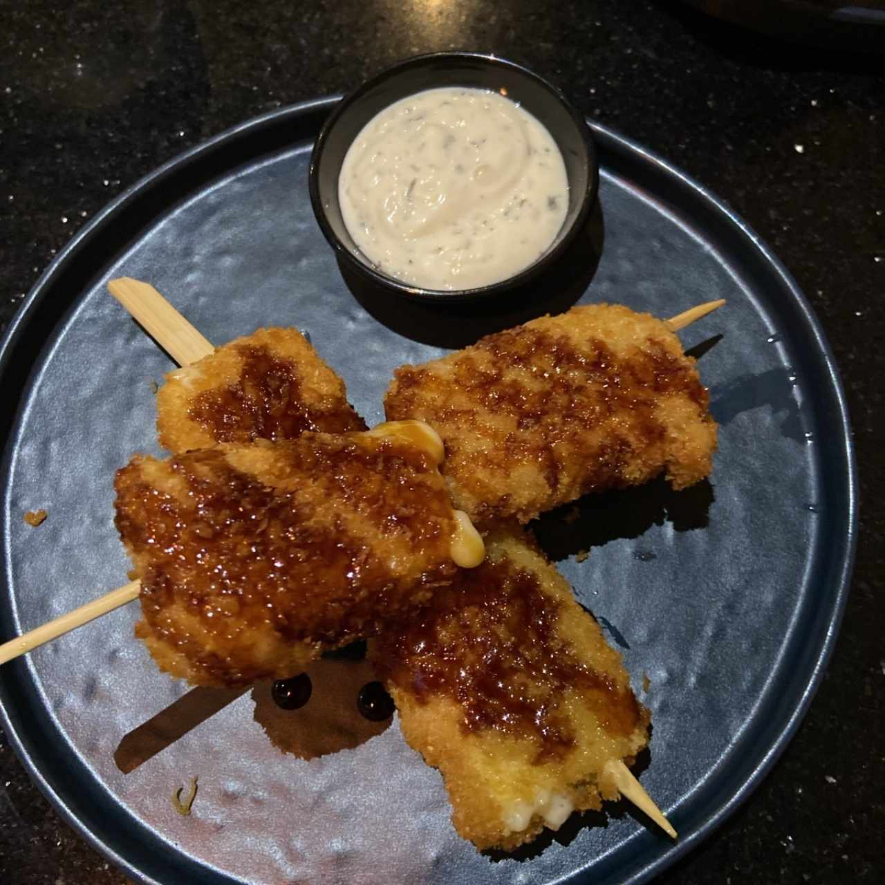 Entradas - Brochetas de Queso