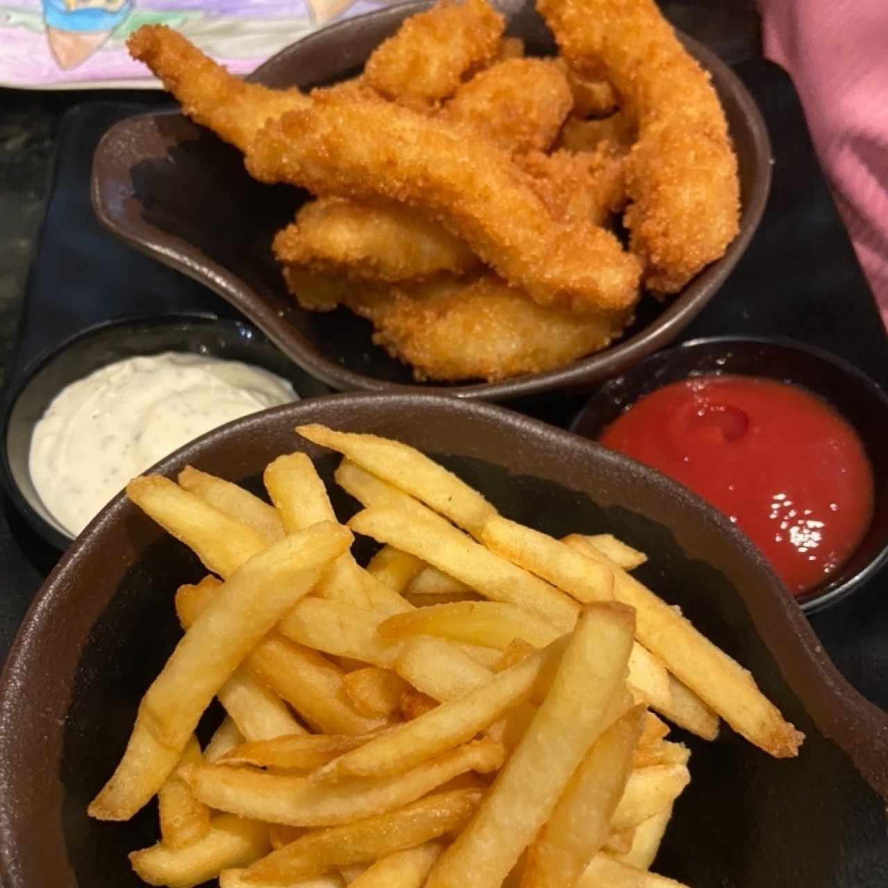 Menú Infantil - Fish & chips