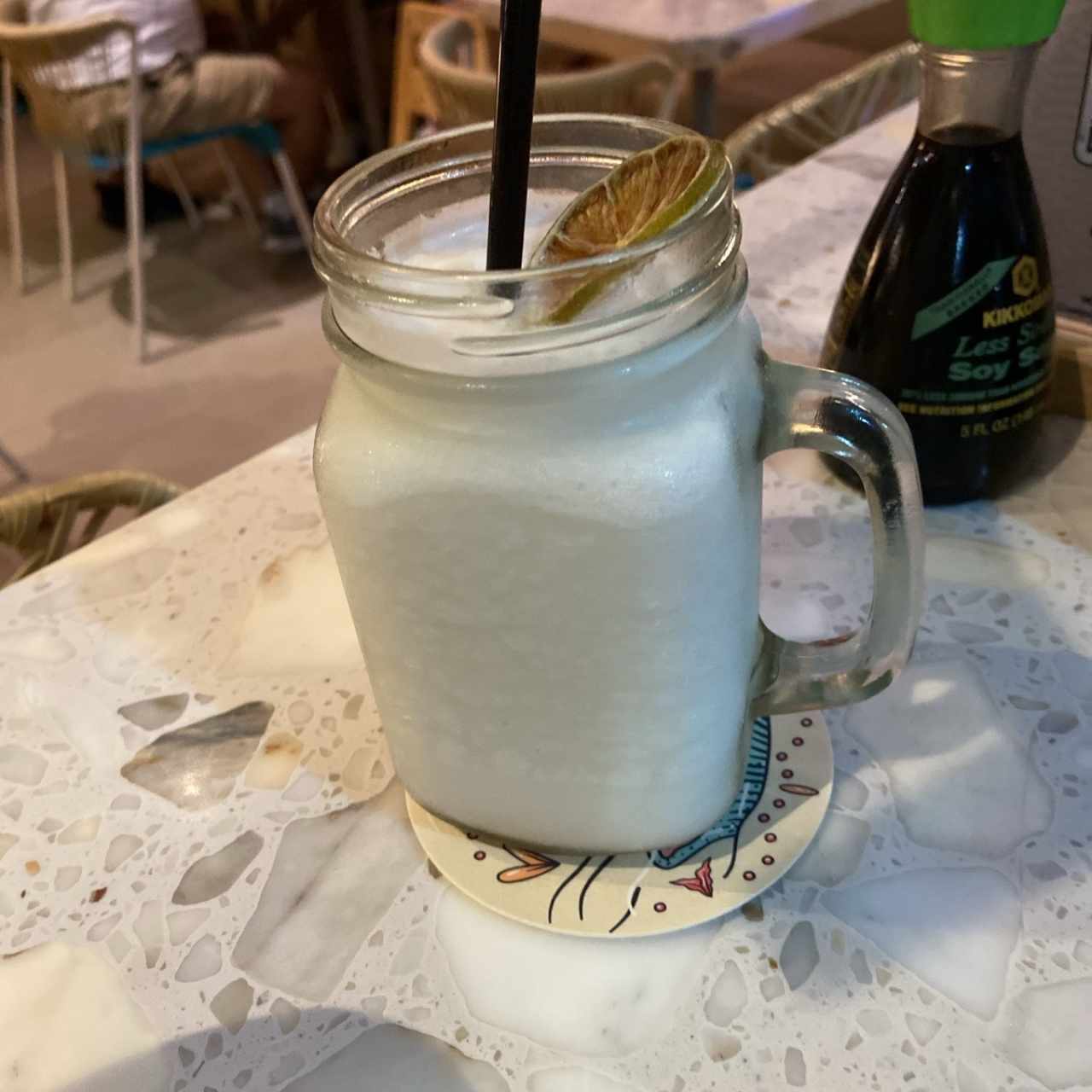 Limonada con coco