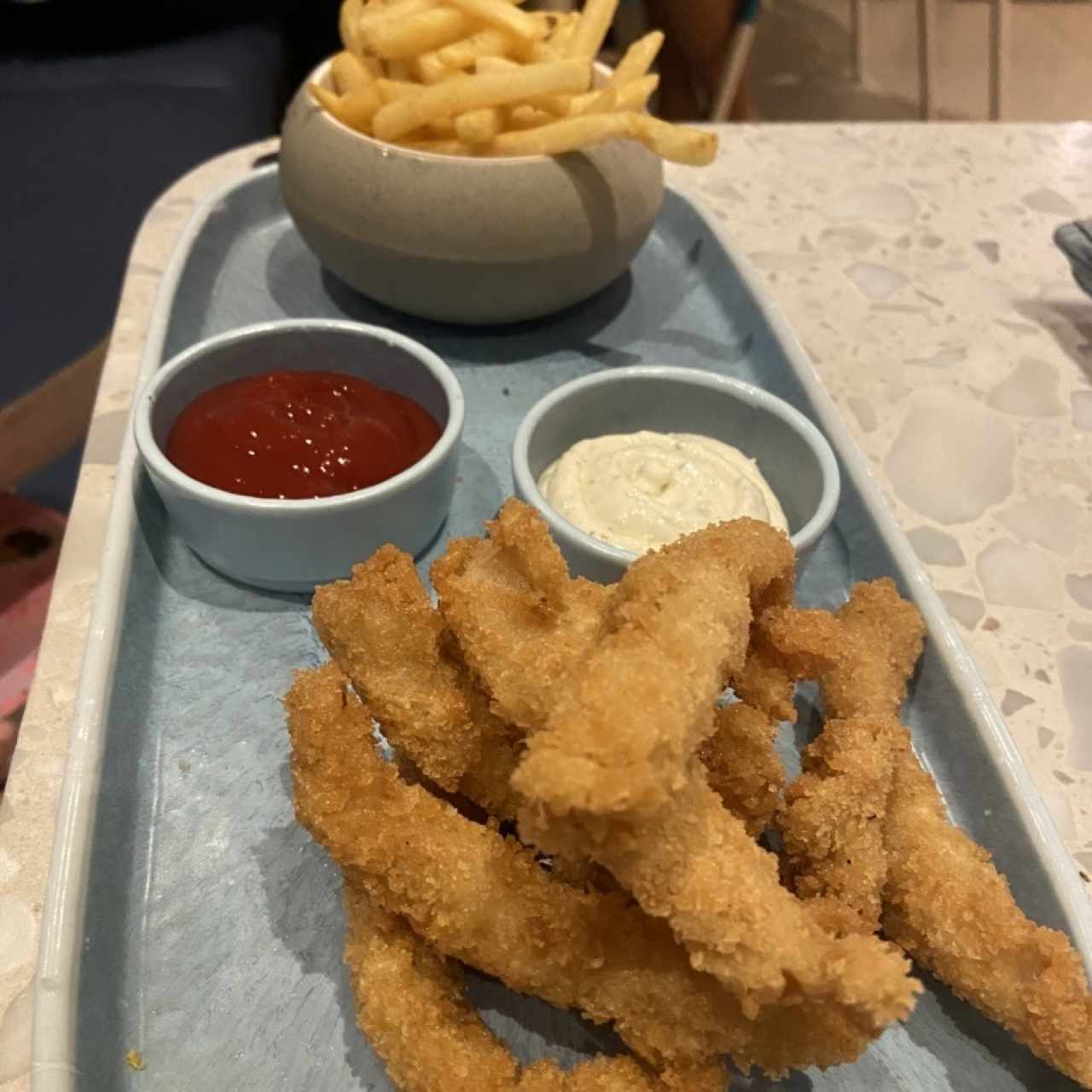 Menú Infantil - Fish & chips