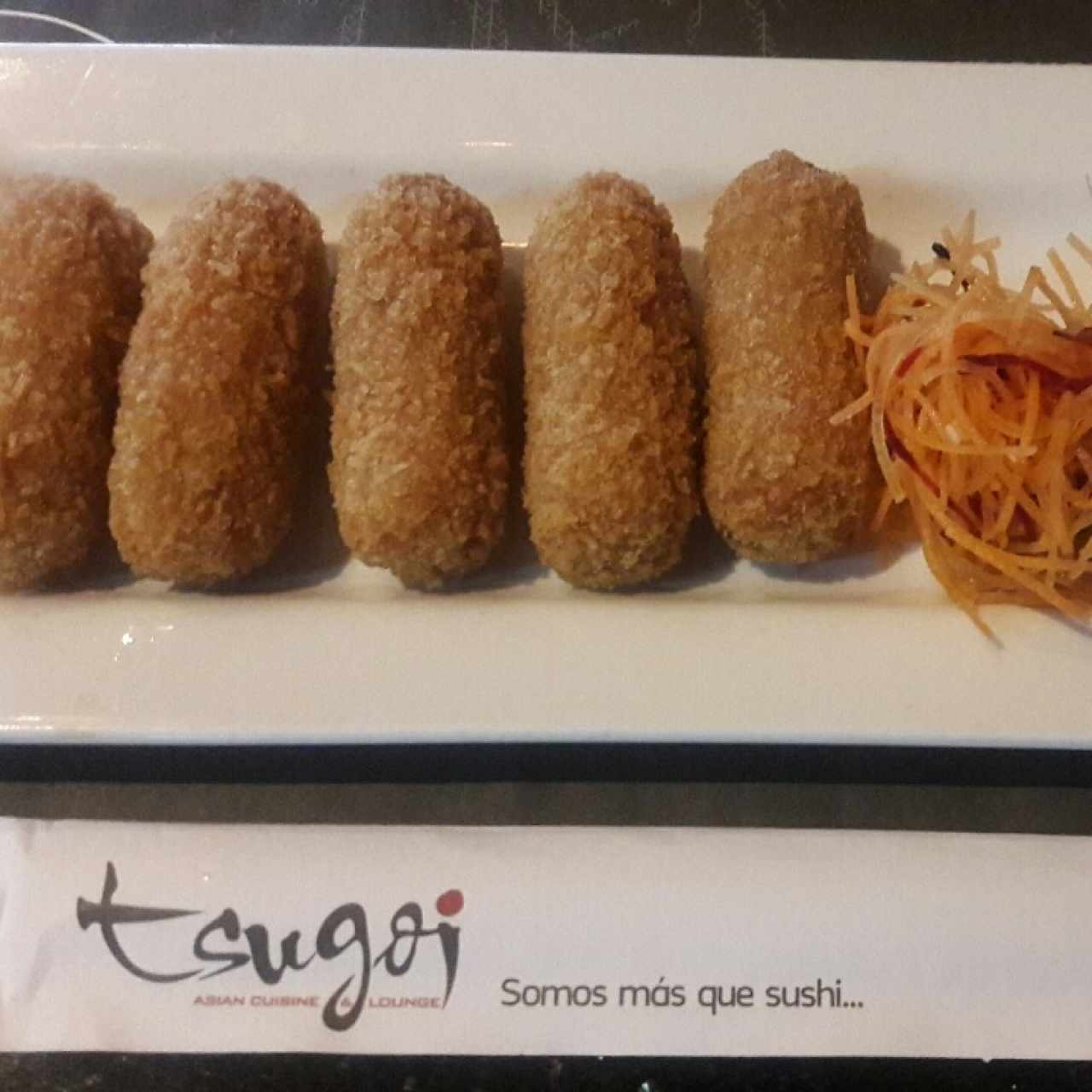 Entradas Calientes - Croqueta de cangrejo