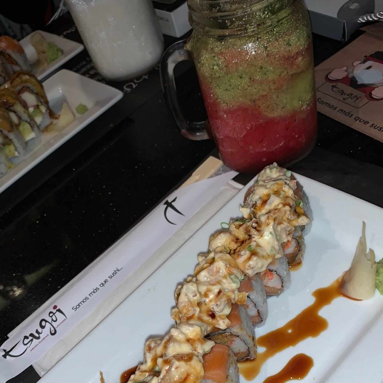 Rolls Especiales - Tsugoi y limonada con sandía