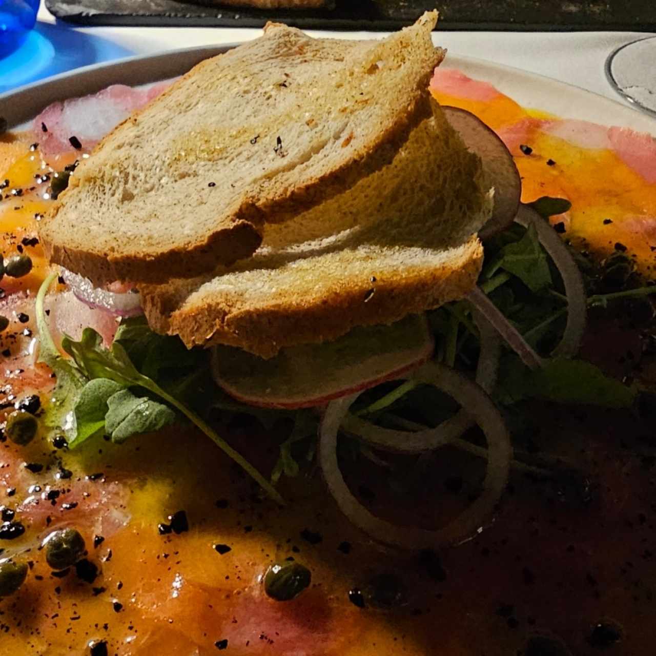 Carpaccio di Salmone Fresco