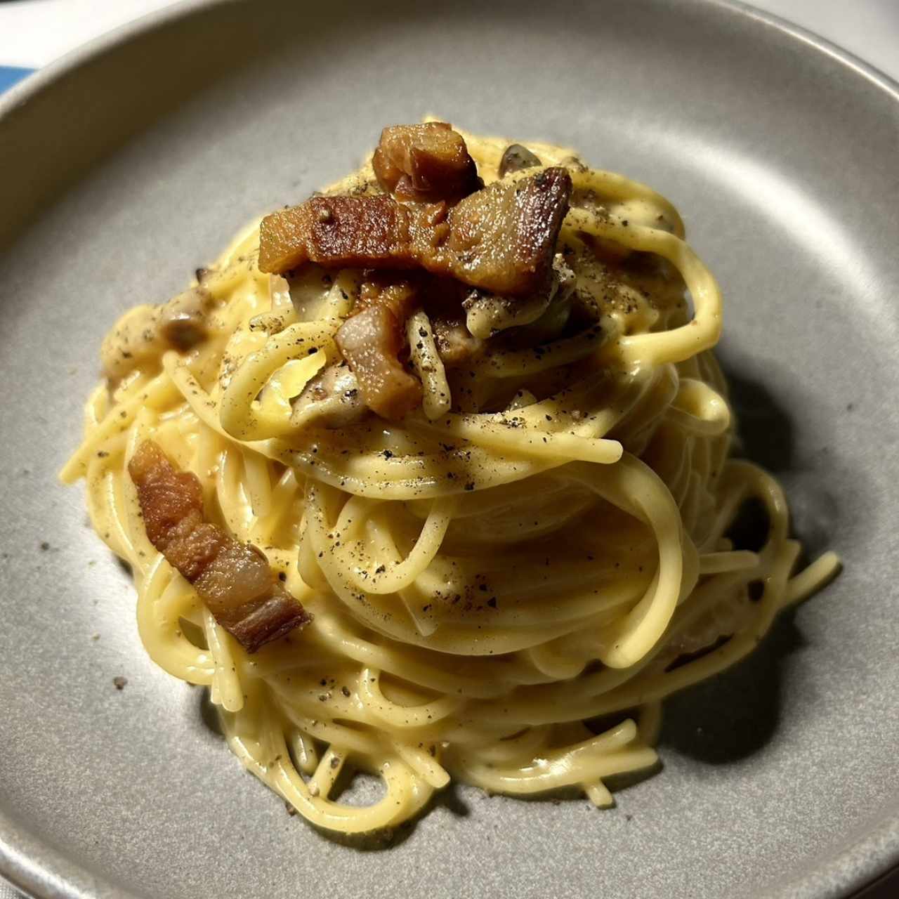 Primi Piatti - Spaghetti Alla Carbonara