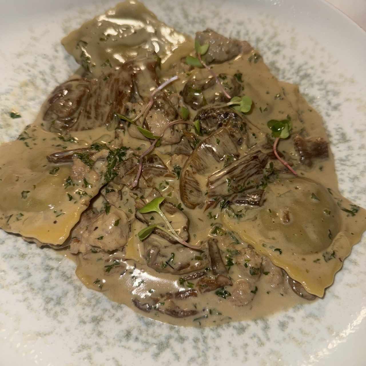 Ravioli Ai Funghi Porcini