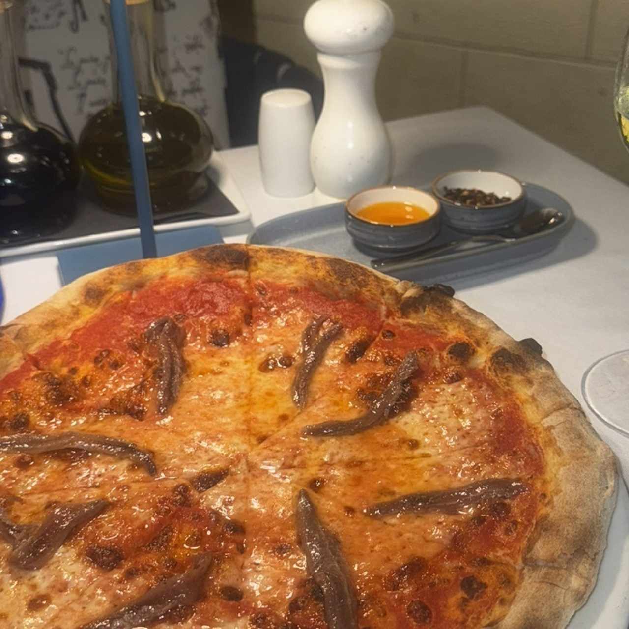 Pizza de anchoas 