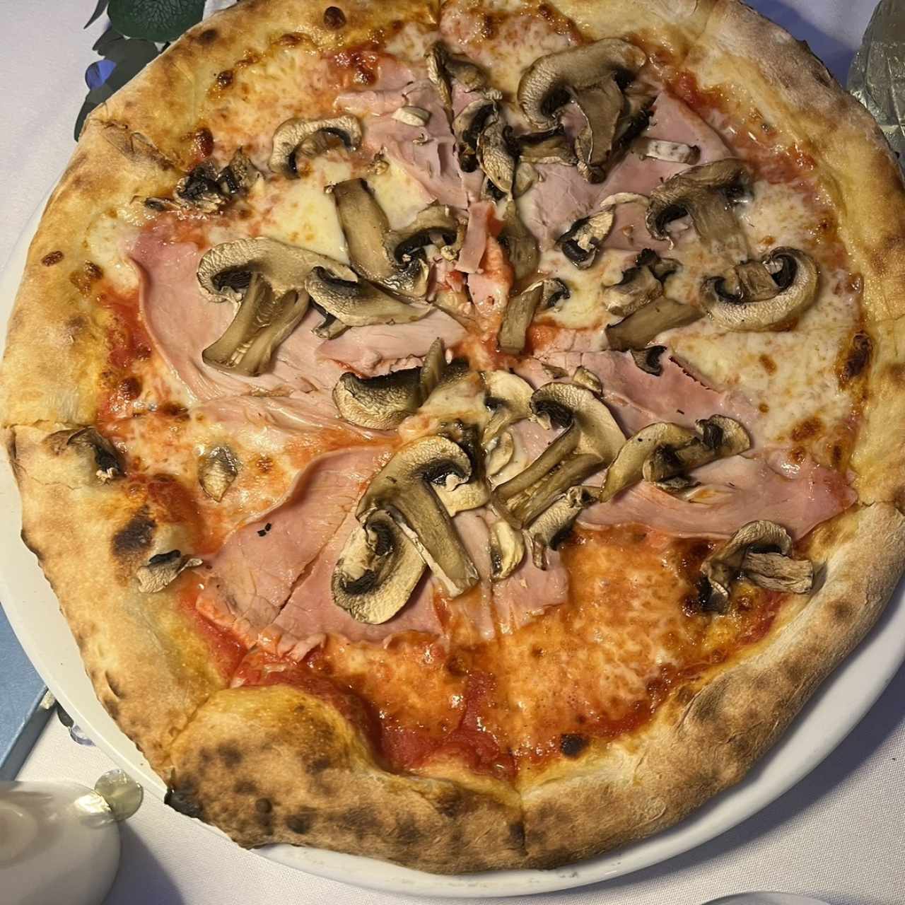 Pizza - Prosciutto E Funghi