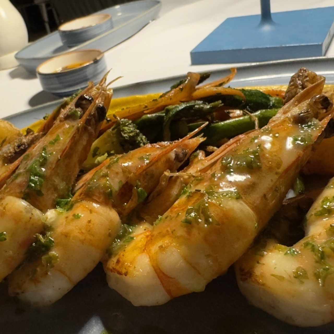 Gamberi Al Vino Bianco
