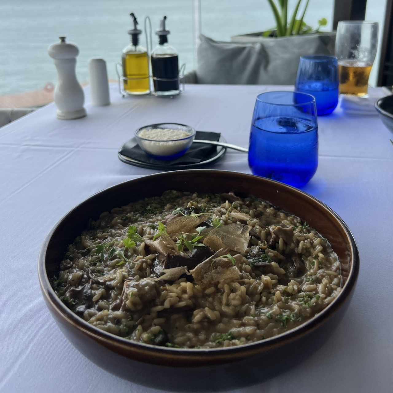 Risotto de hongos