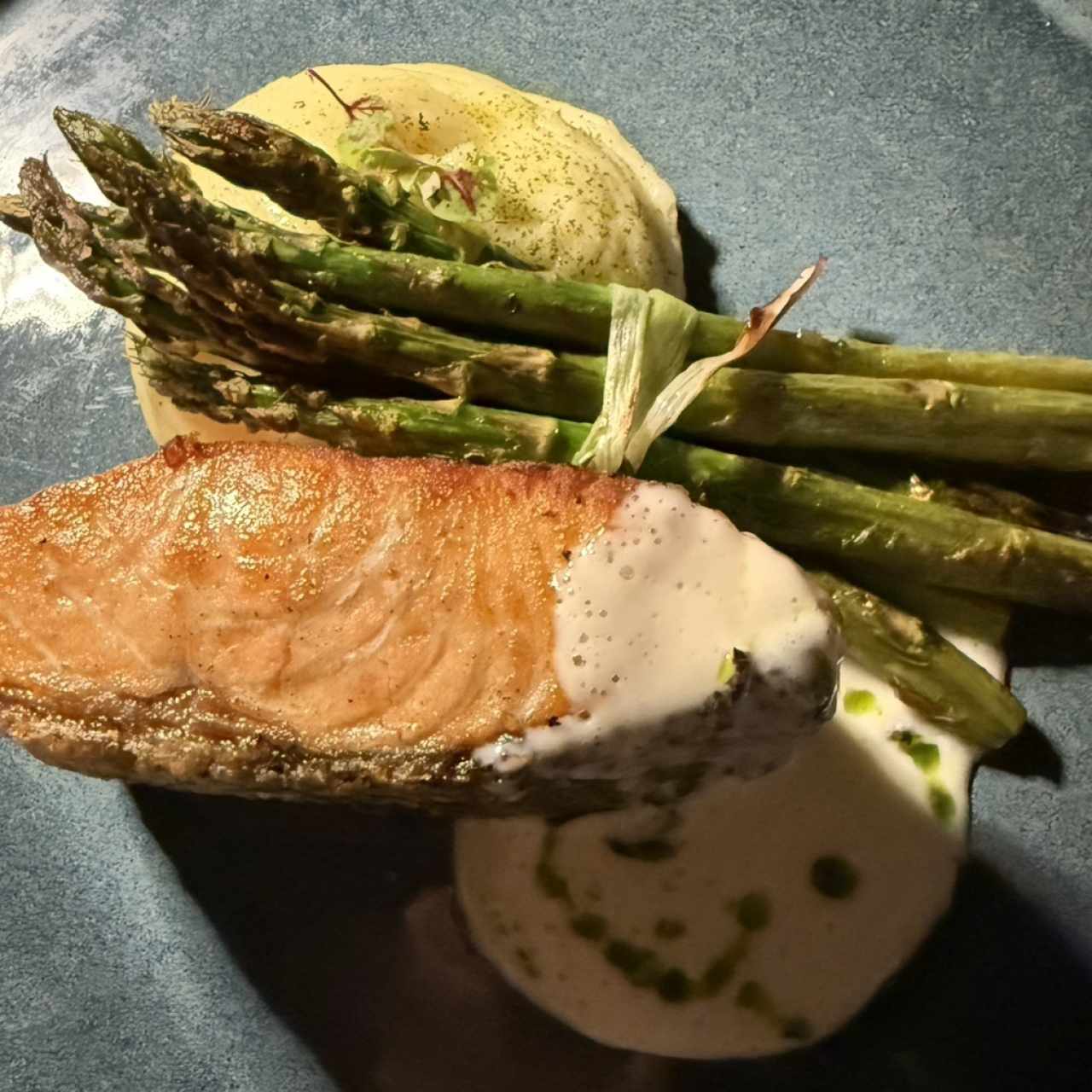 Salmone con Crema al Limone