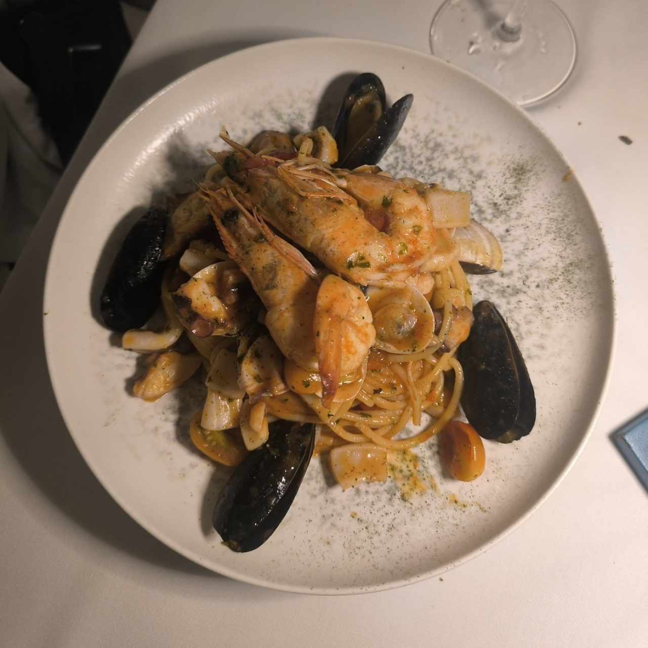Primi Piatti - Spaghetti Allo Scoglio