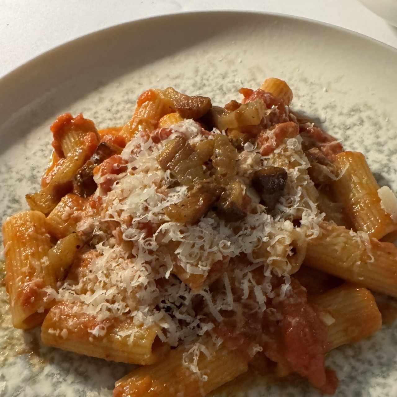 Primi Piatti - Rigatoni All Amatriciana