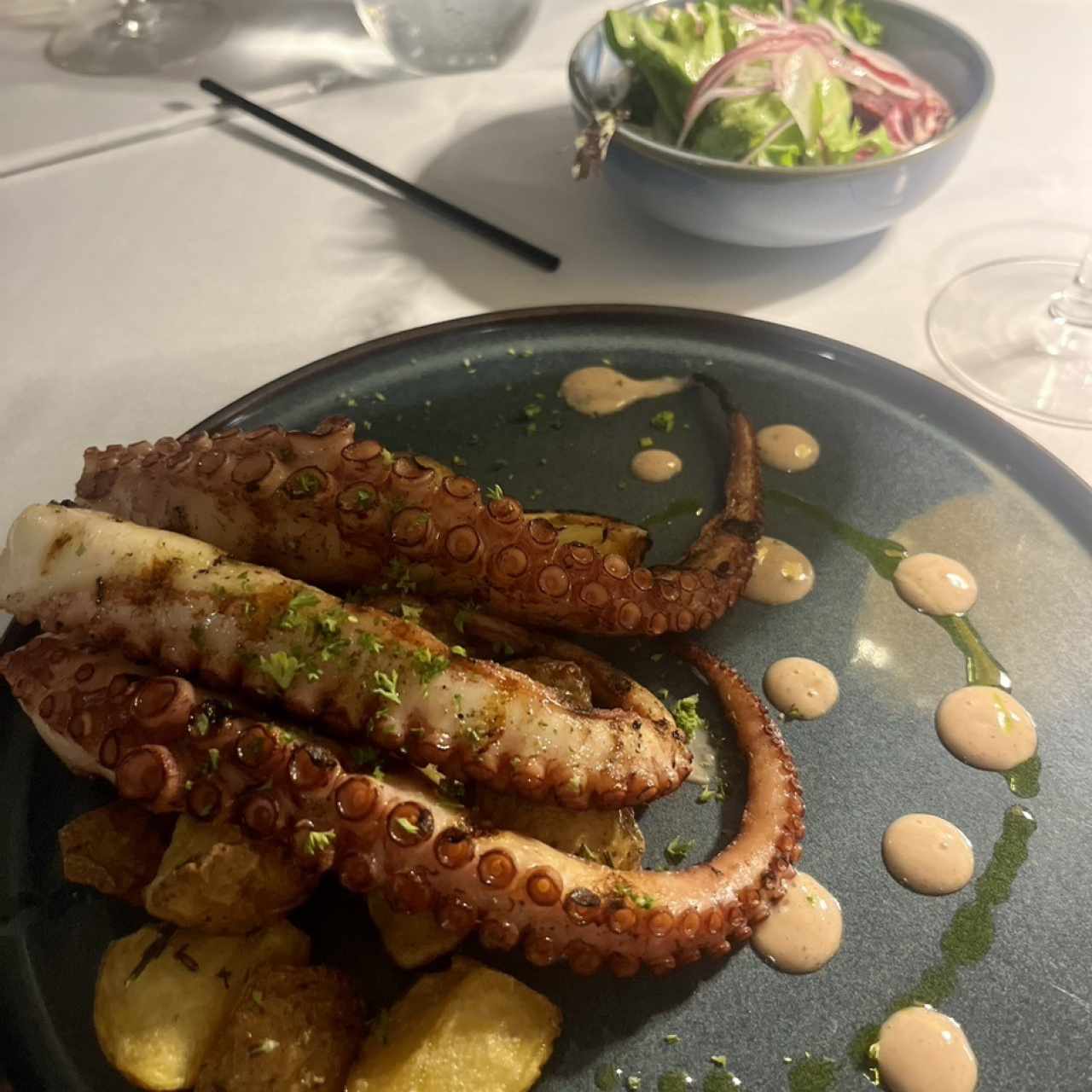 Pulpo a la parrilla