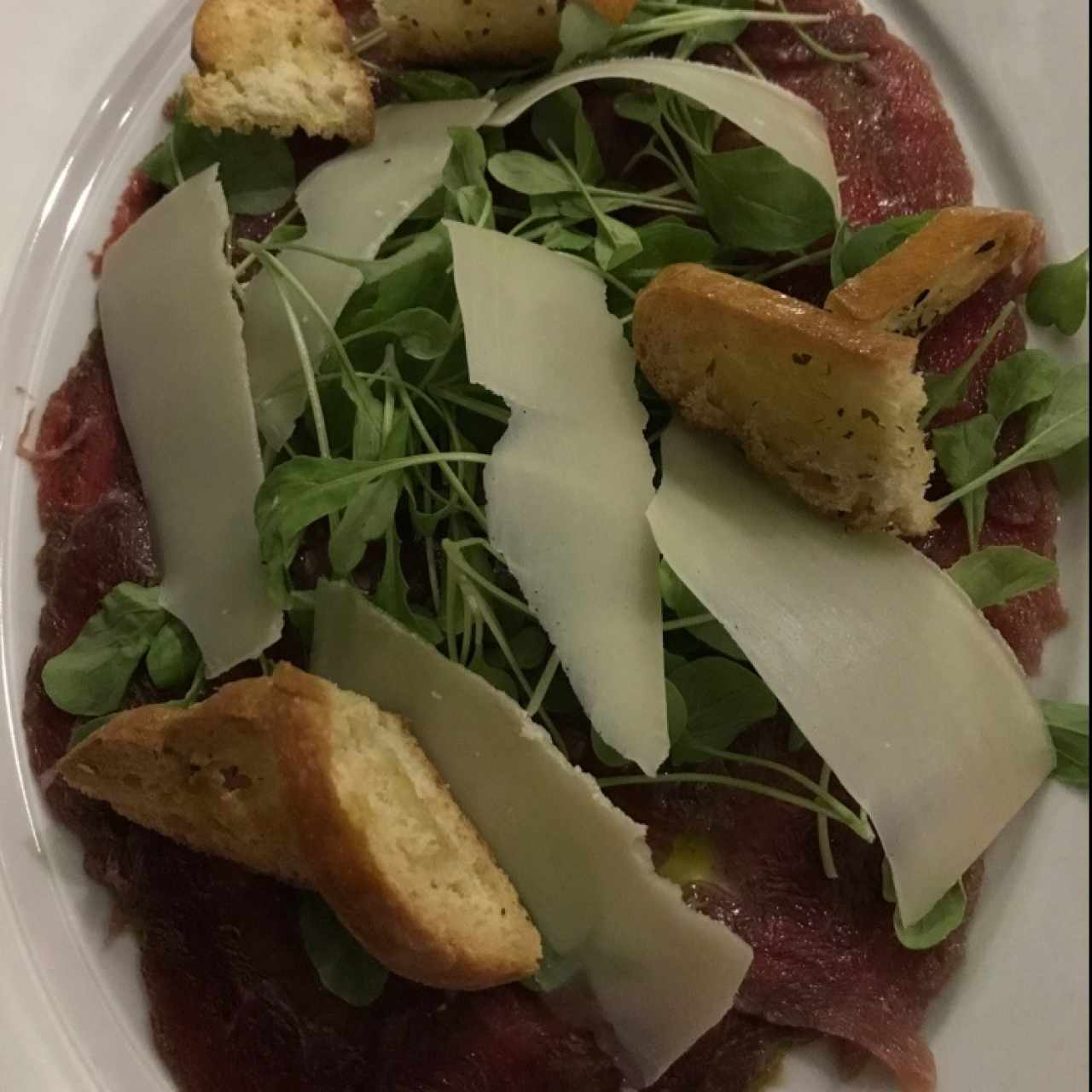 carpaccio de res