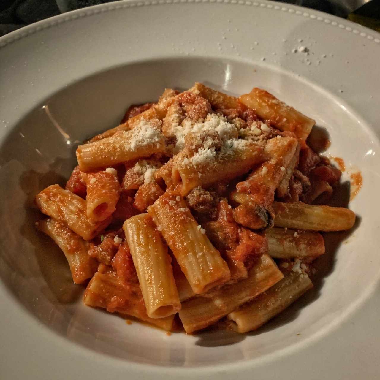 Rigatoni a la Matriciana