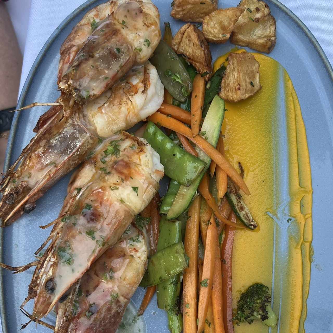 Gamberi Al Vino Bianco