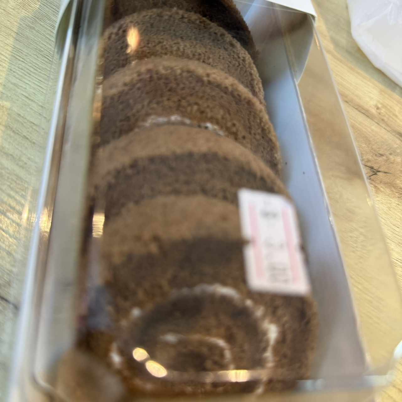 Mini rollitos de chocolate