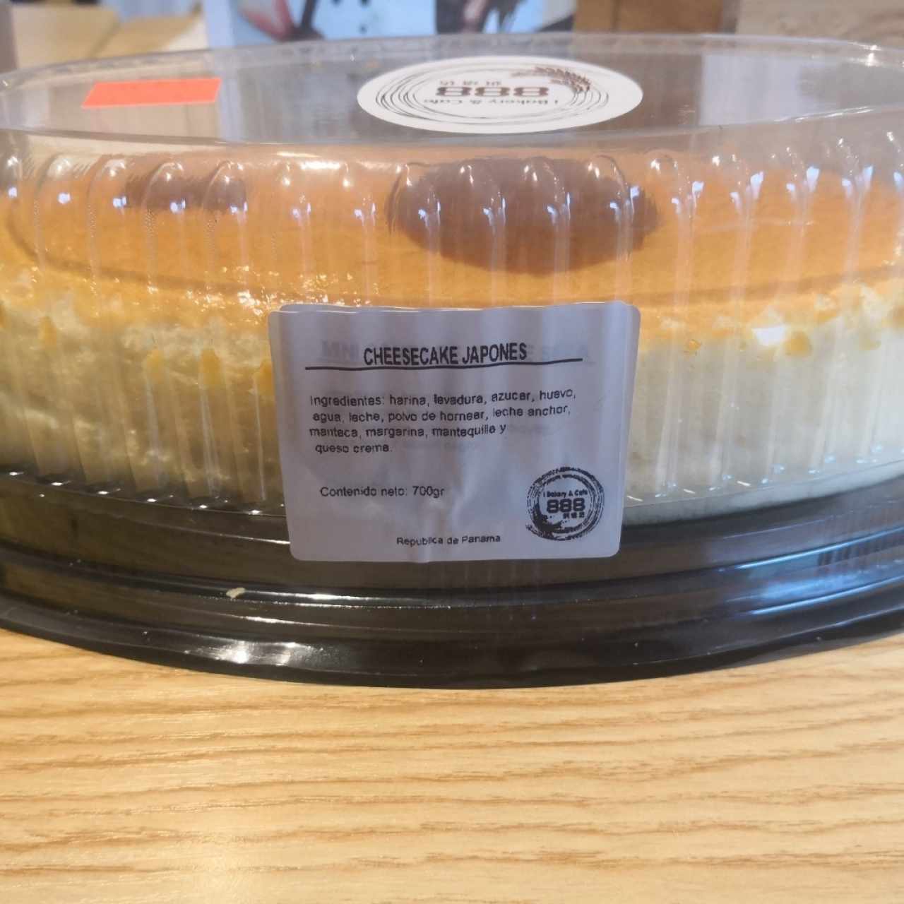 cheesecake japonés 