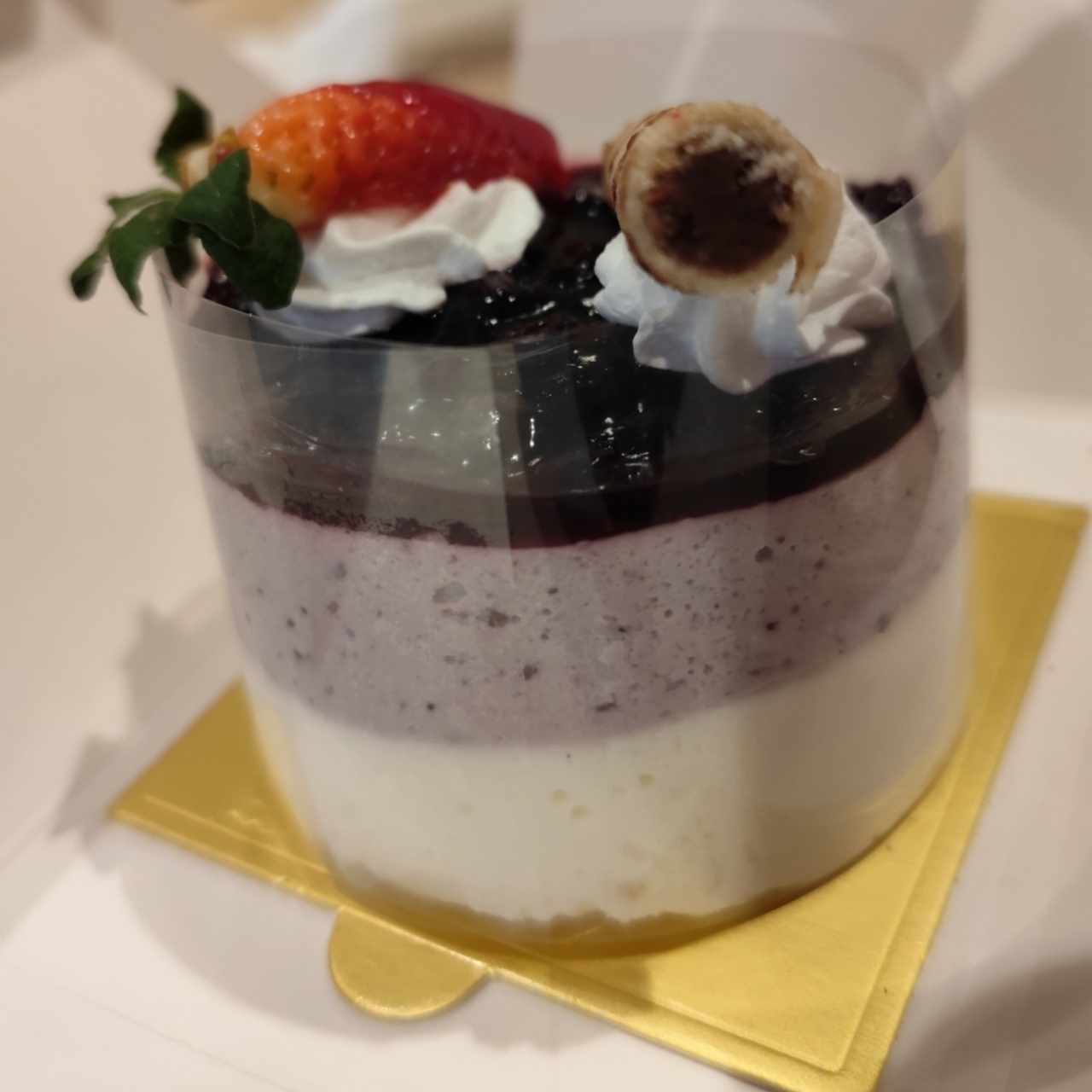 Postres - Mousse de blueberry