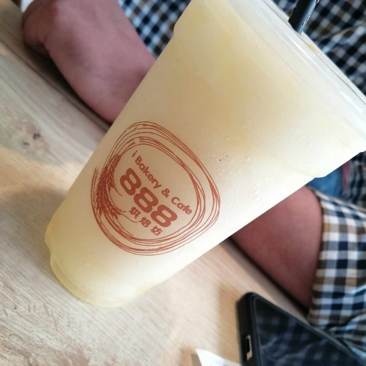 Frozen de limón con miel de abeja