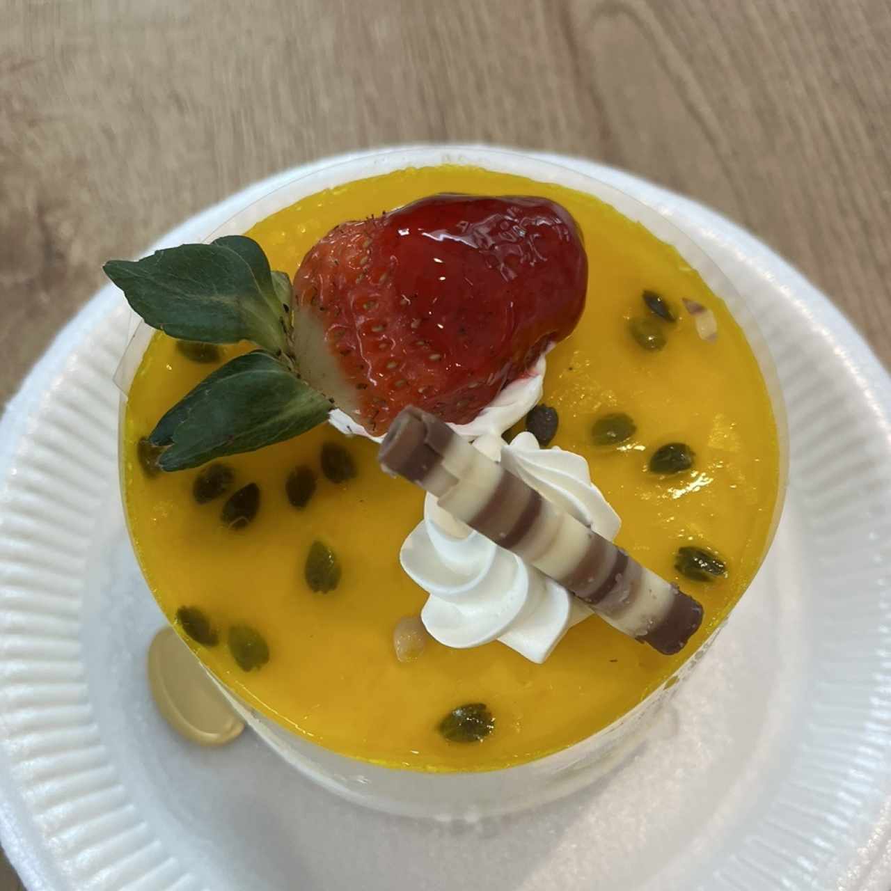 Postres - Mousse de maracuyá