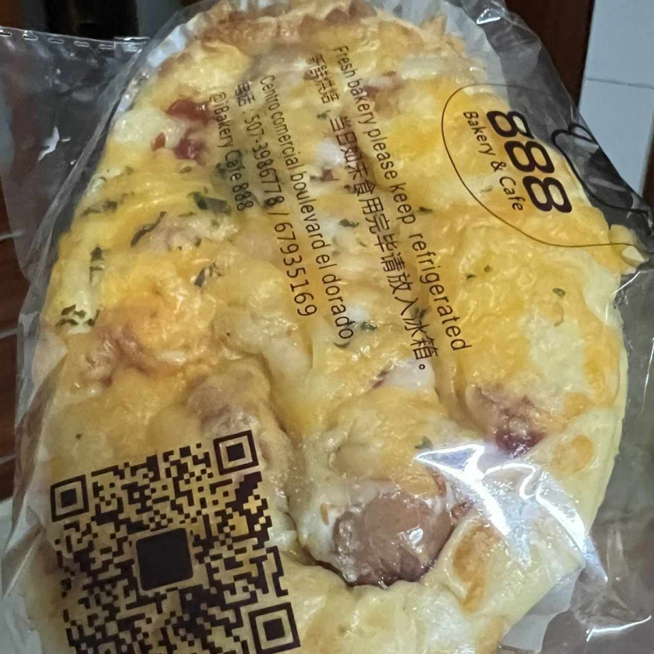Emparedado de Jamón y Queso
