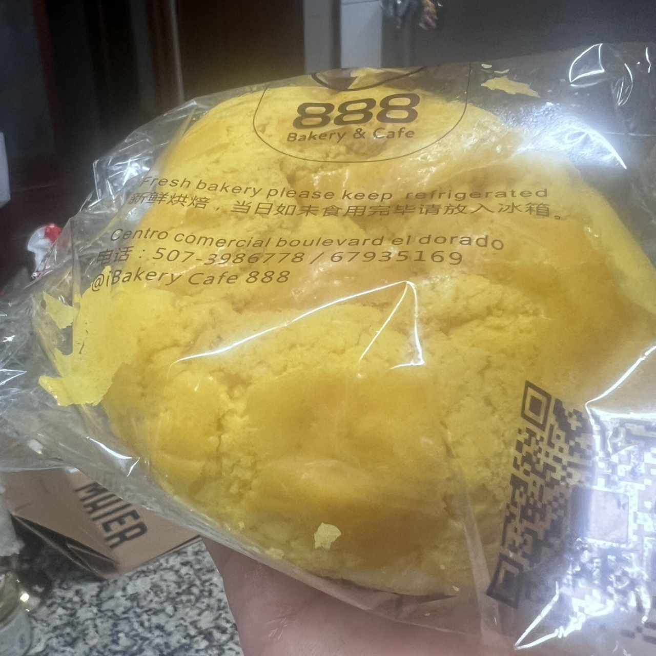 Pan Polo Relleno de Coco