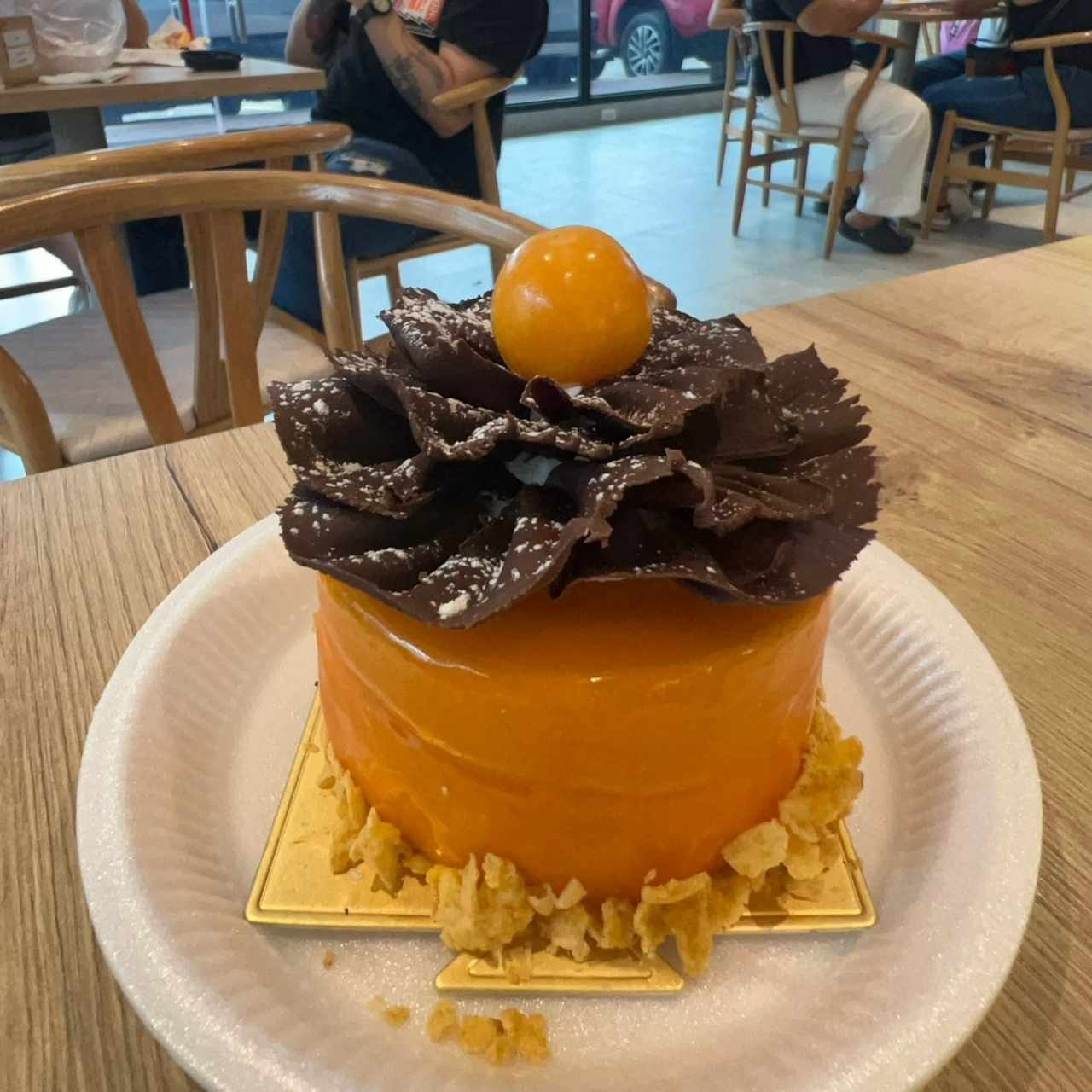 Postres - Mousse de maracuyá