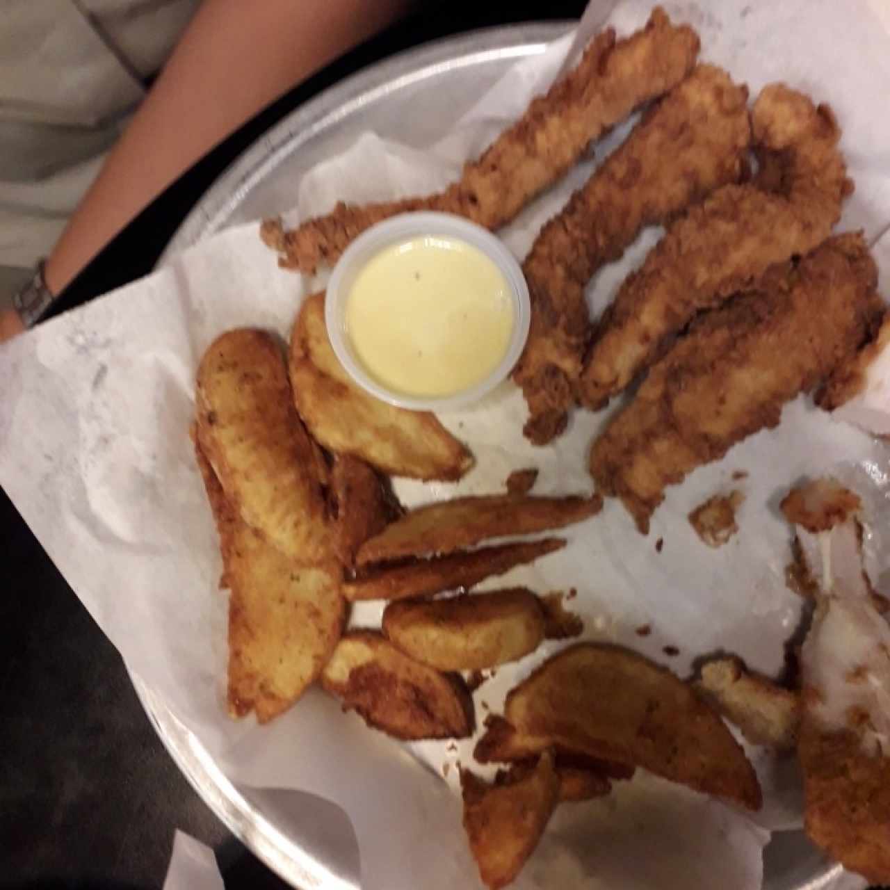 fingers de pollo