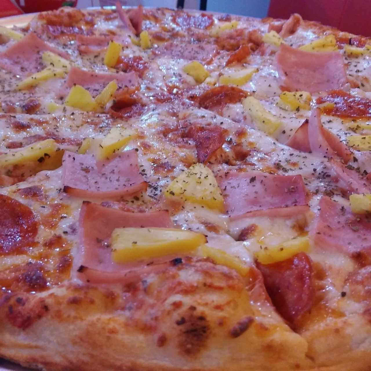 Pizza de Tres Ingredientes.
