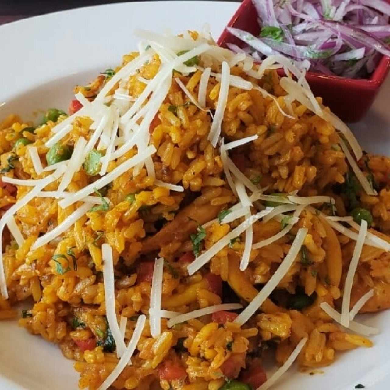 arroz con marisco