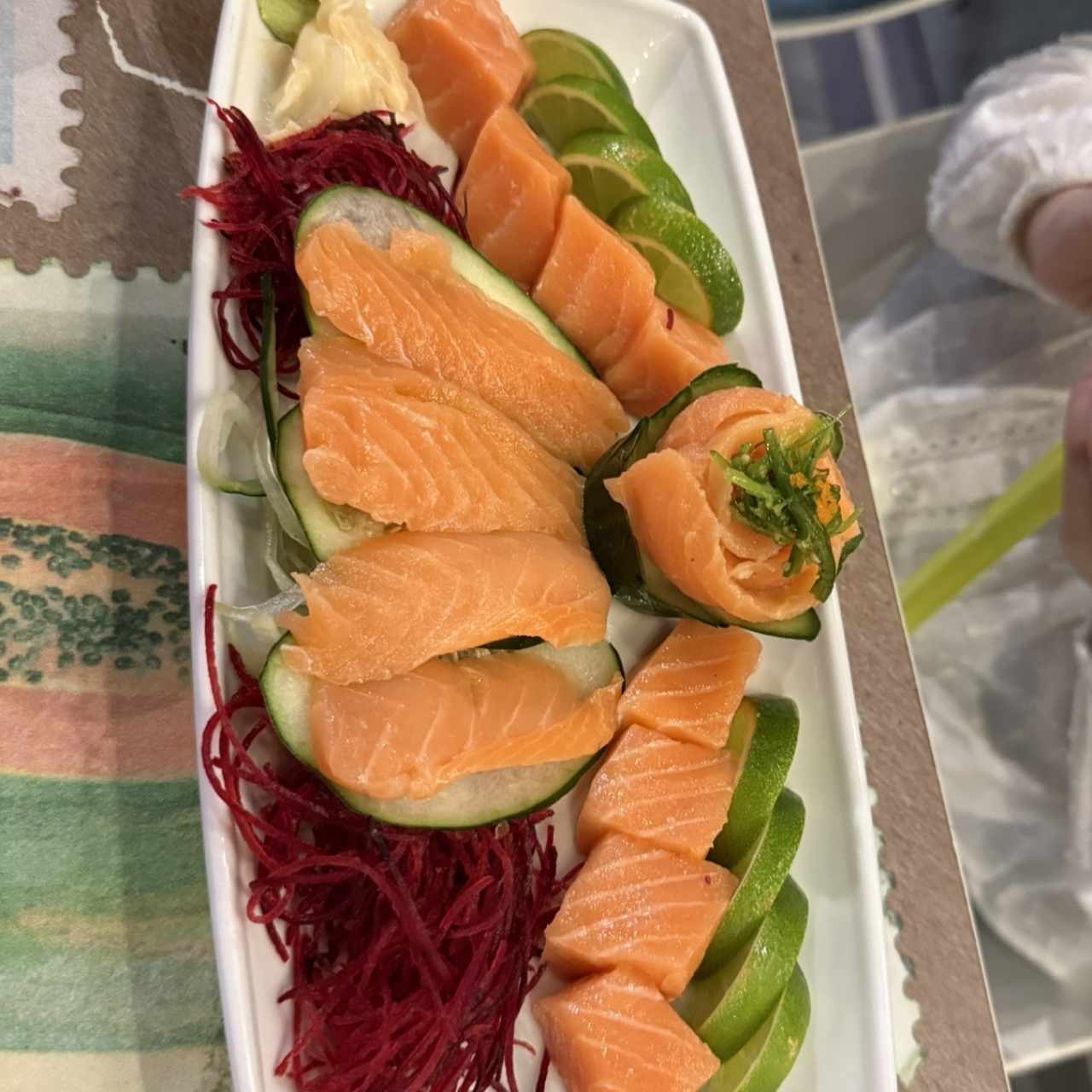 Sashimi de Salmón Fresco