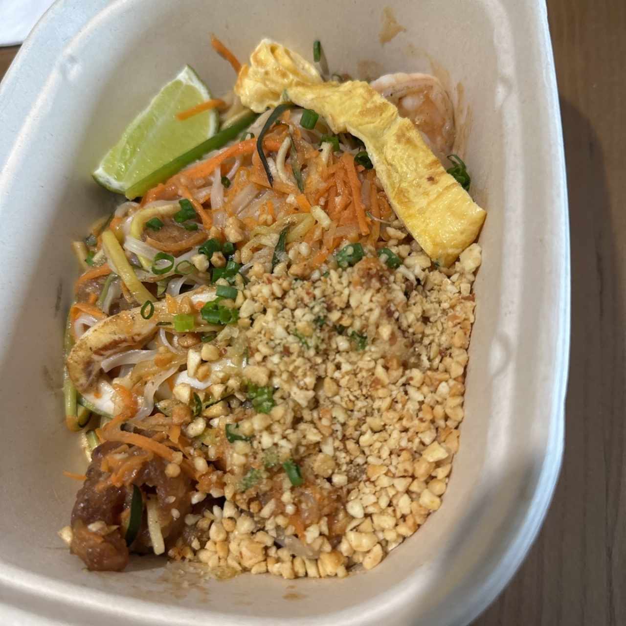 Pad thai mariscos