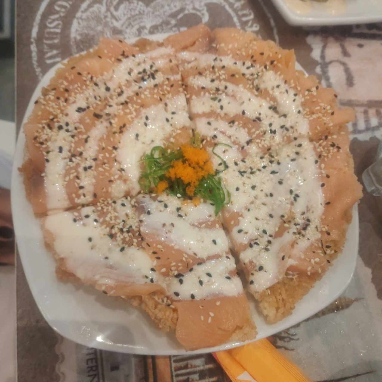 Pizza de Salmón Ahumado