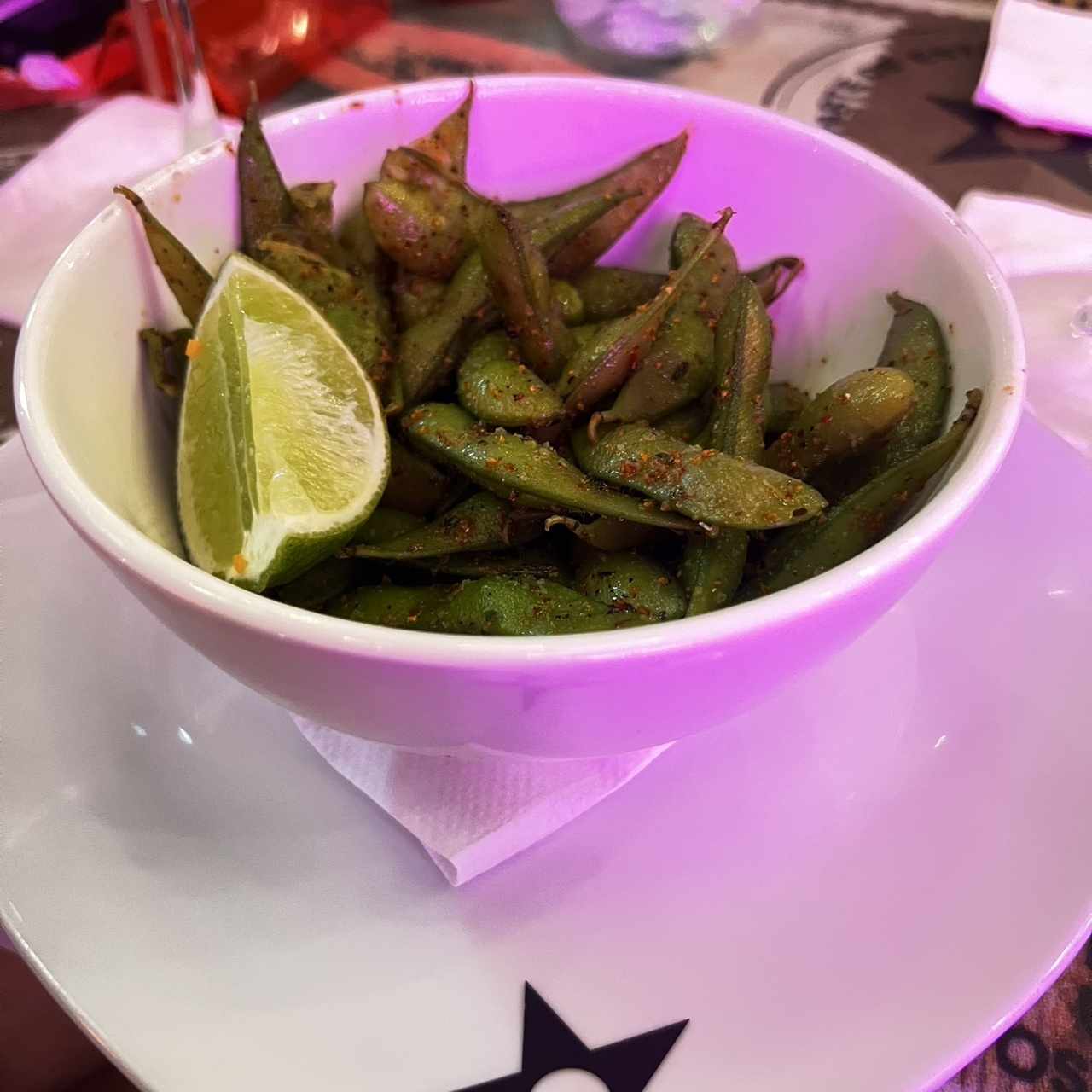Entradas Tentadoras - Edamame Thai