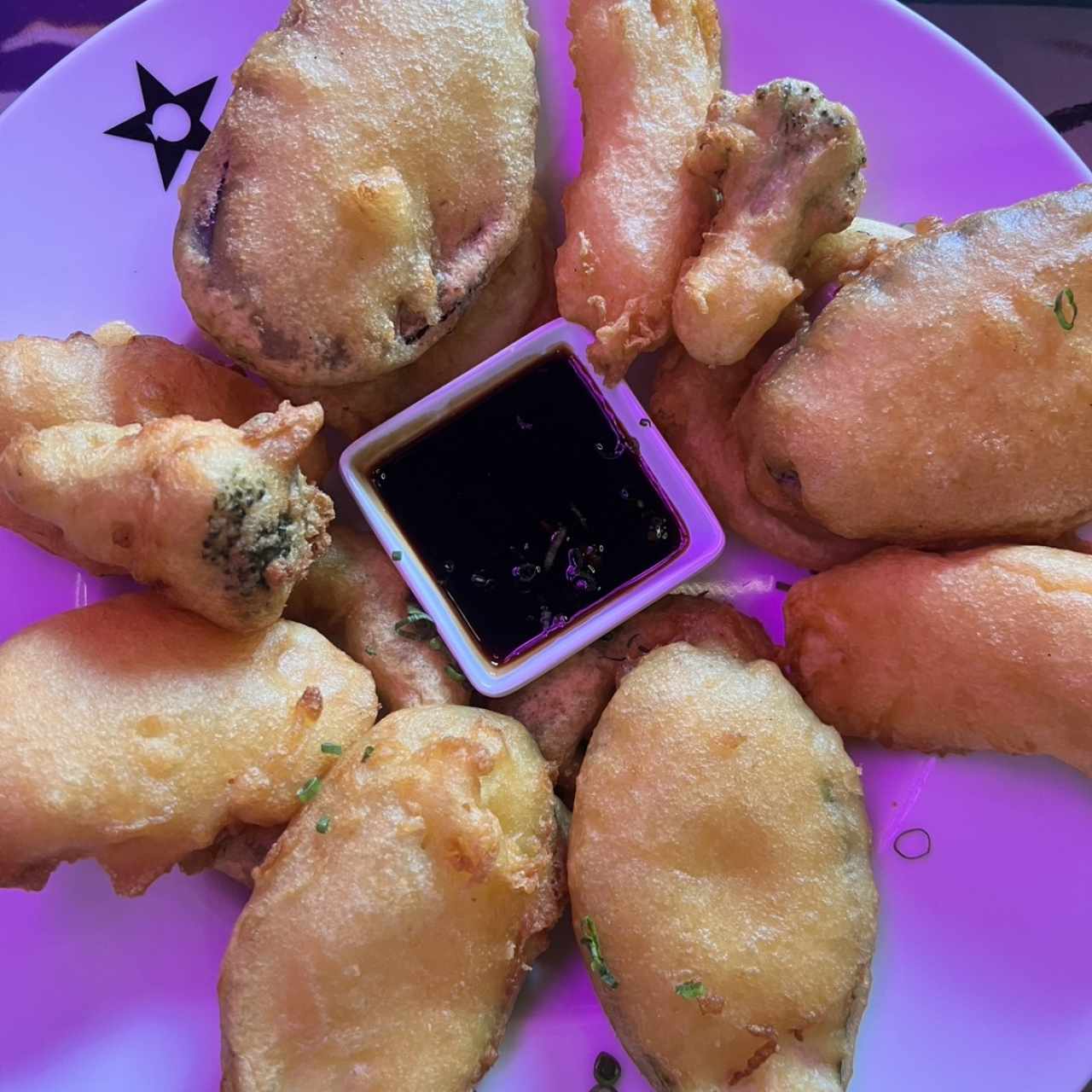 Tempura de vegetales