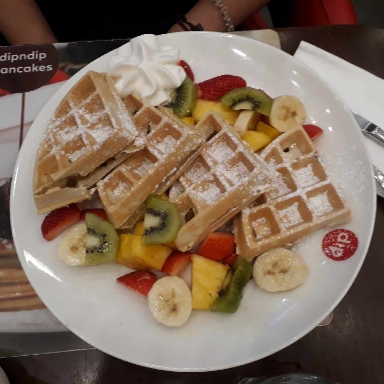 Waffle Dip and Dip