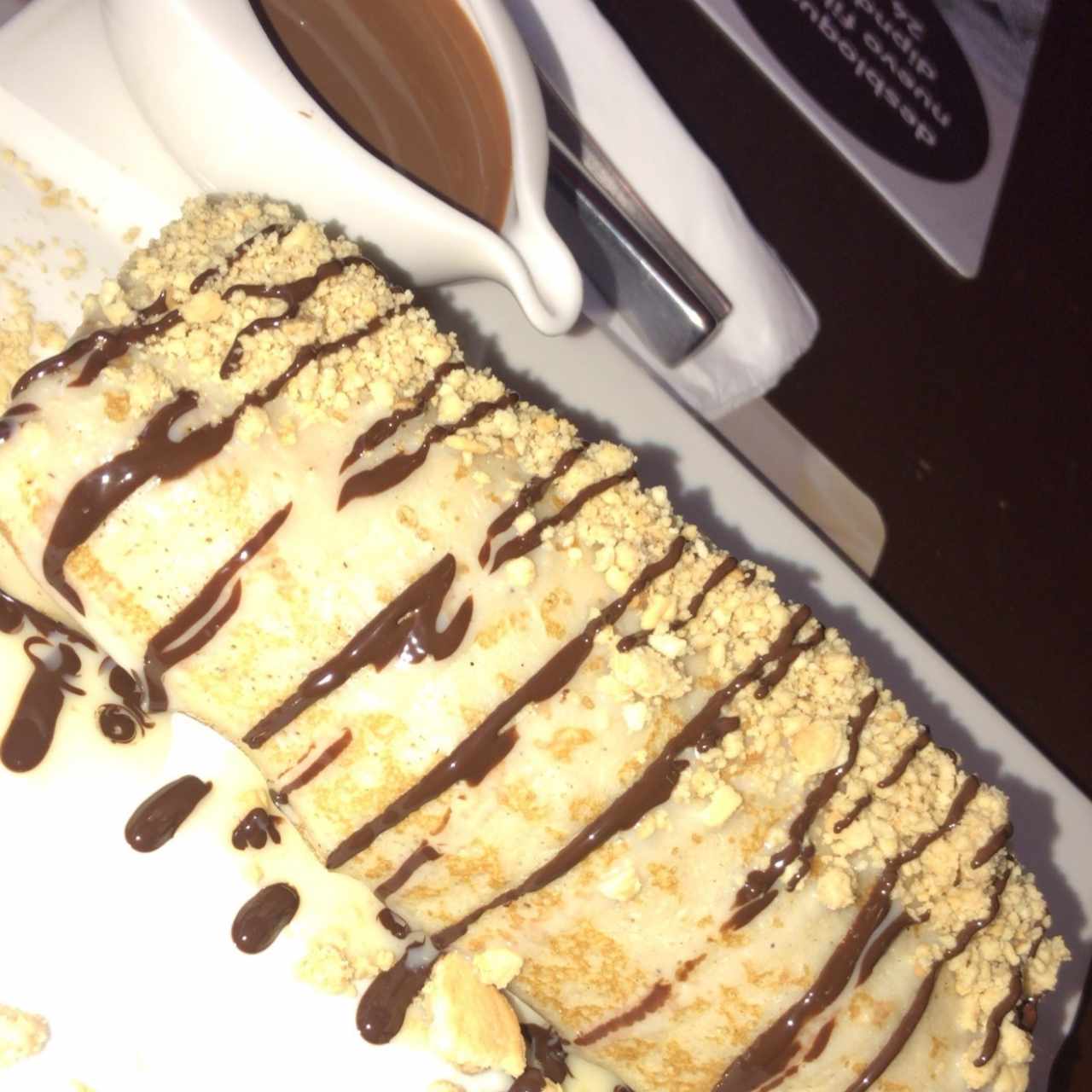 banana crunchy crepe