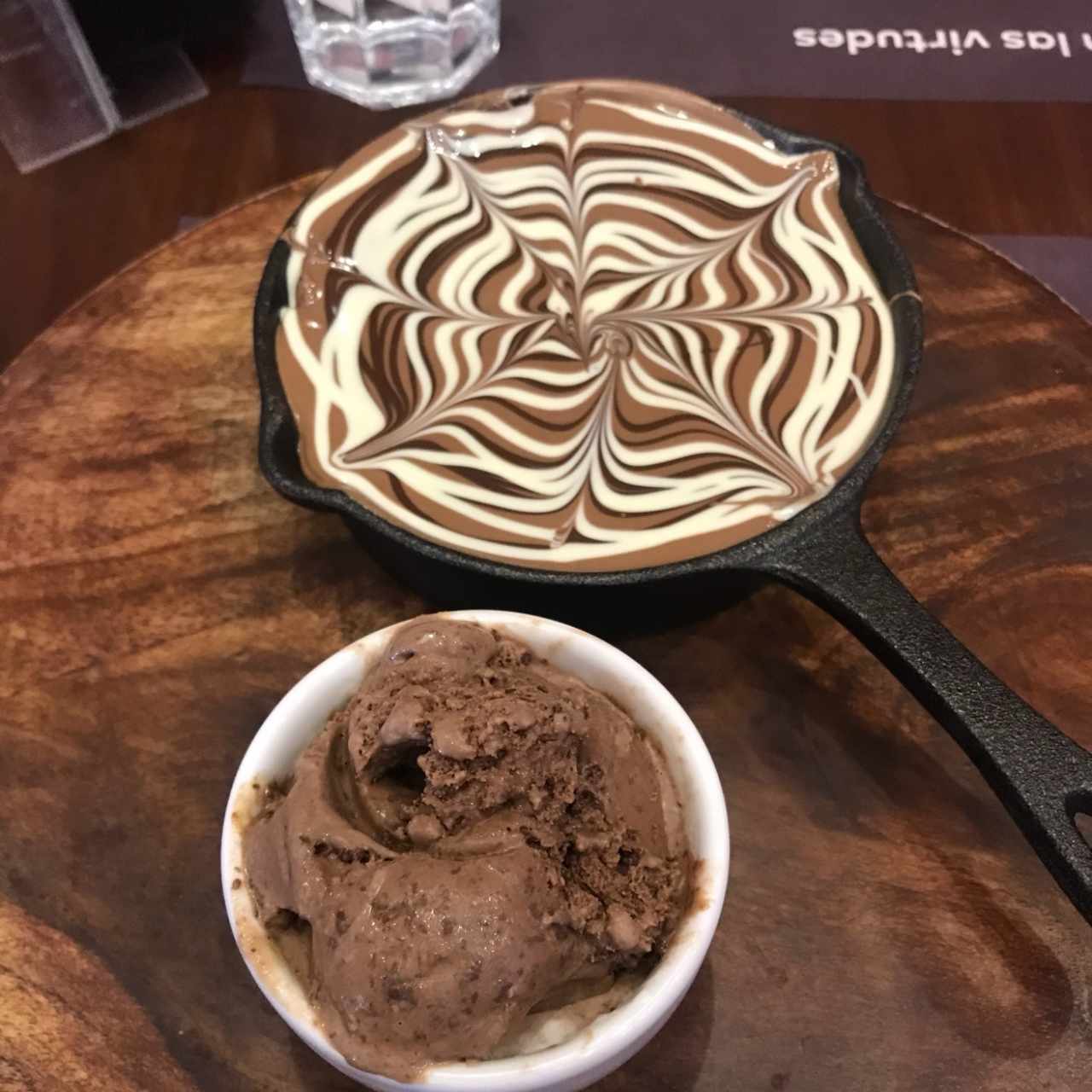 Brownies n cookies in a pan