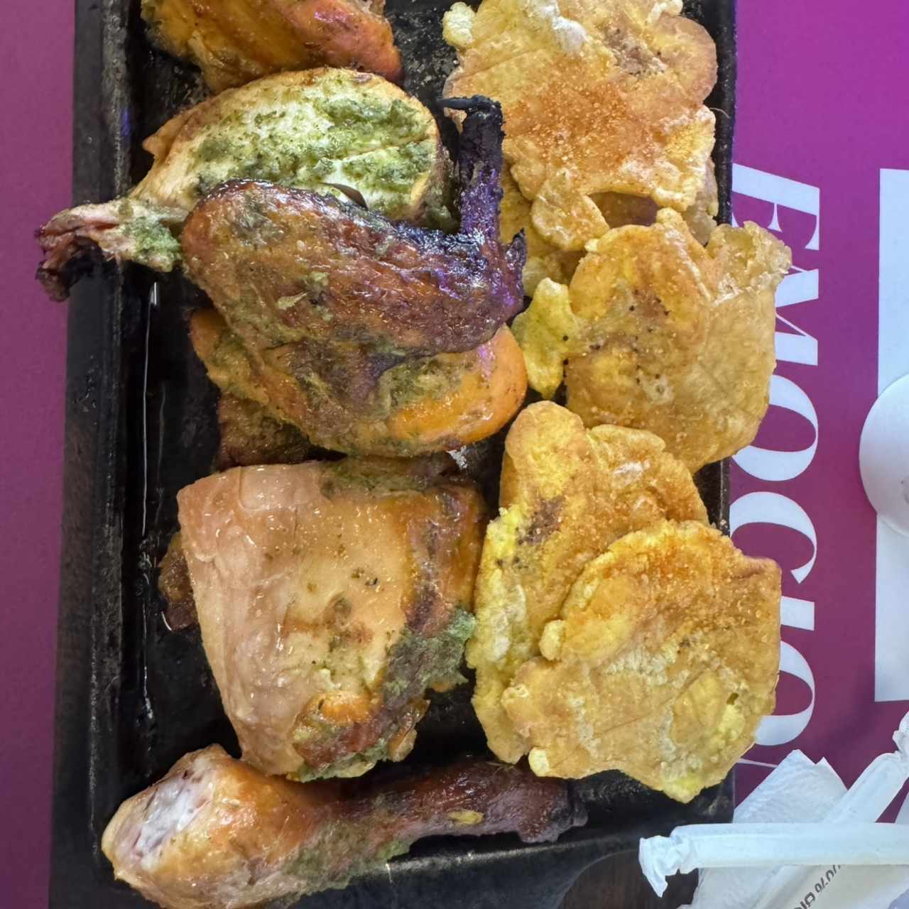 Combo 1/2 Pollo asado o Frito