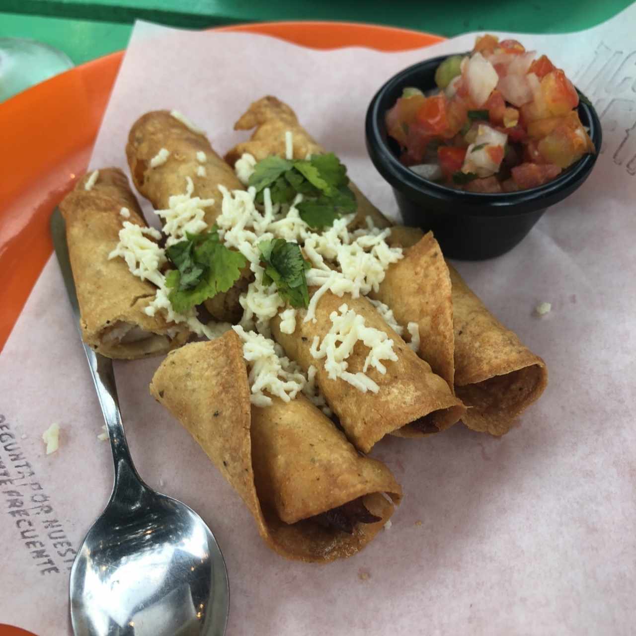flautas de pollo 