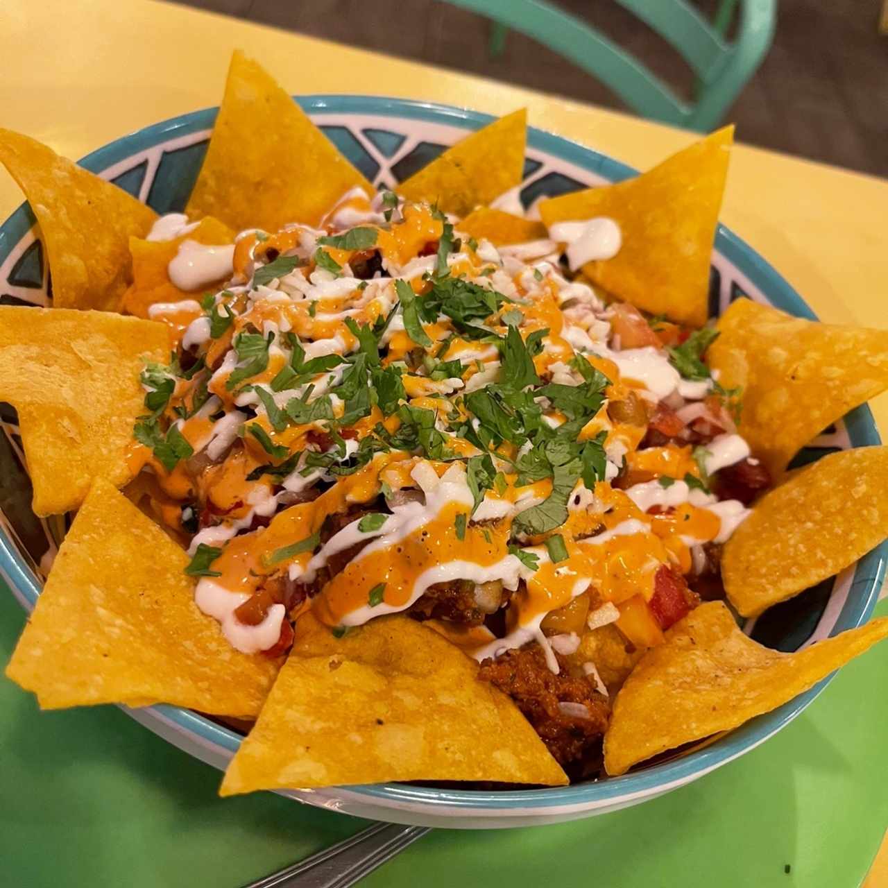 Nachos con chilli