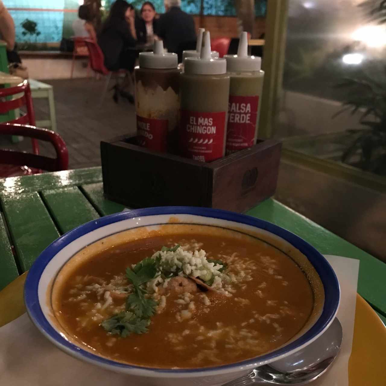 sopa de tortilla